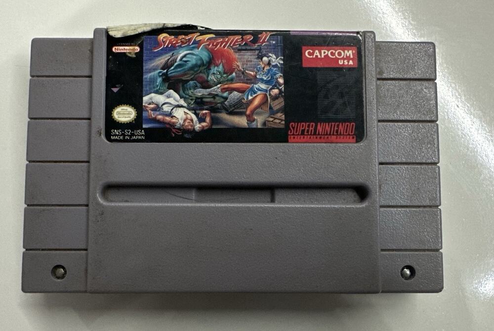 Street Fighter II Turbo Super Nintendo Entertainment System SNES Tested